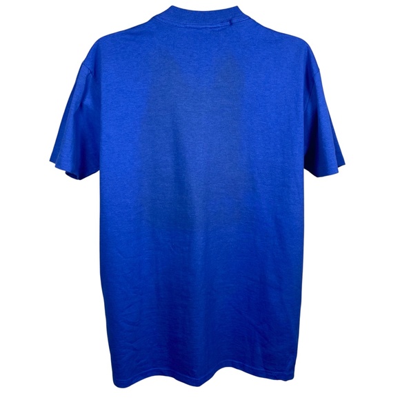 Vintage Alaska T Shirt Mens Size L Husky Dog Crew Neck Short Sleeve Delta Tag - Picture 3 of 3